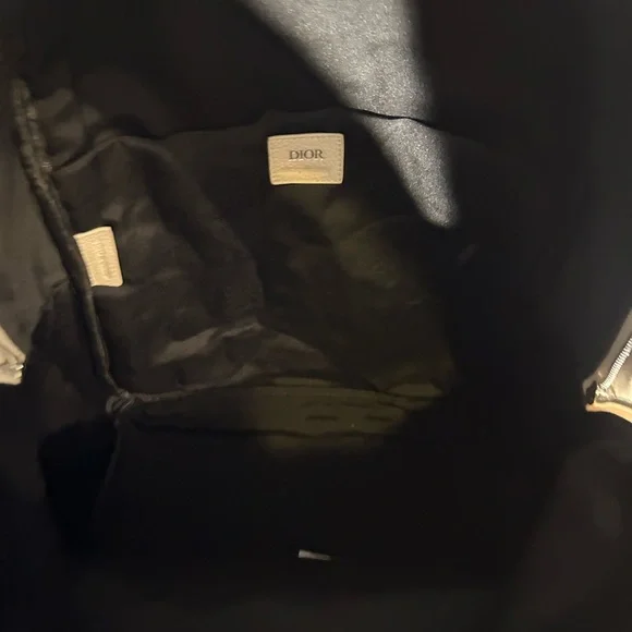 White Dior Rider Oblique Backpack - Picture 7 of 9